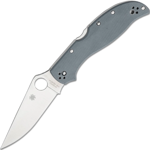 Spyderco Stretch 2 XL nóż składany 10 cm, satyna, szare G10