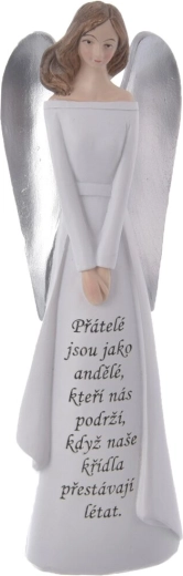 Ceramiczny anioł Przyjaciele