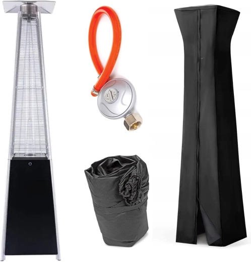 Stabilna konstrukcja i pokrowiec ochronny w zestawie