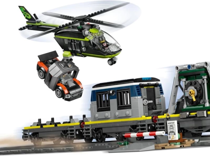 Helikopter z chwytakiem do brawurowych akcji