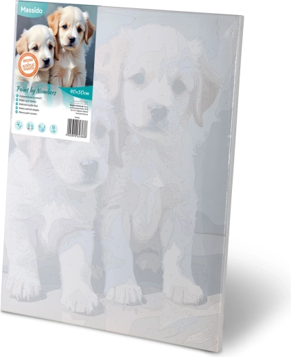 Wstępnie nadrukowane płótno na ramie – maluj od razu