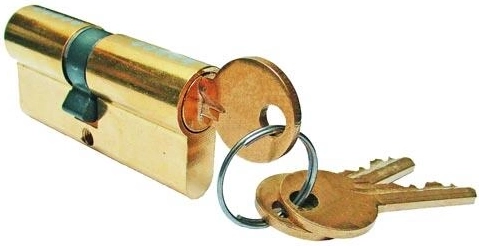 Wkładka zamka 65 mm HOBBY, 3 klucze