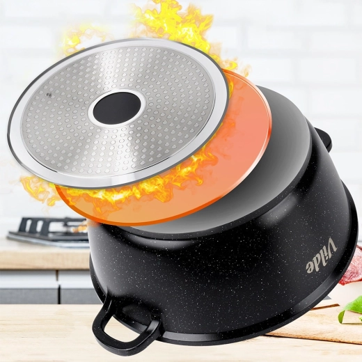 Pewny uchwyt i kompatybilność z indukcją