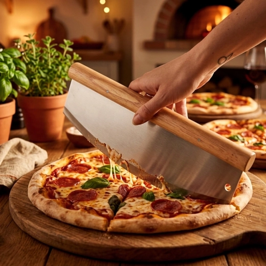 Szybkie krojenie pizzy bez przesuwania składników