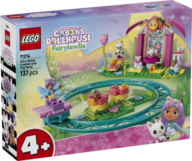 LEGO Domek Gabi Magiczna kolejka górska i podwieczorek