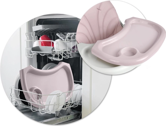 Odpinana tacka z wkładką do zmywarki