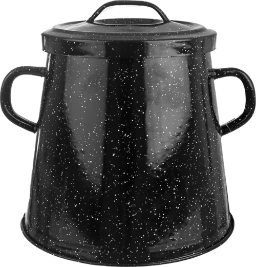 Emaliowany pojemnik na smalec 5,4 l