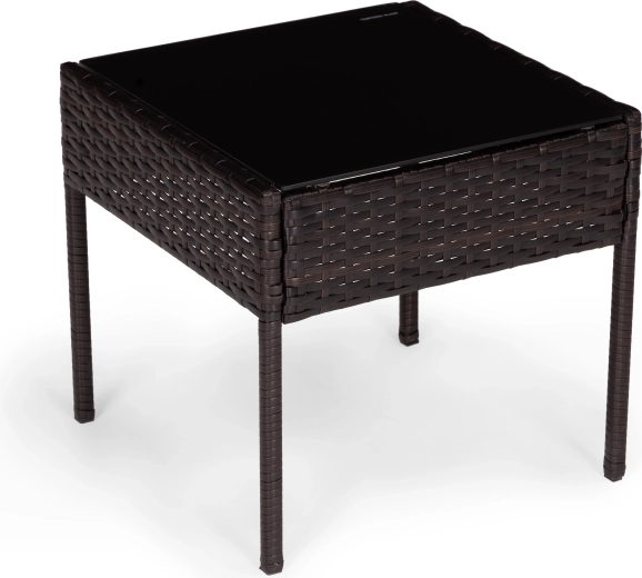 Stolik z hartowanym szkłem