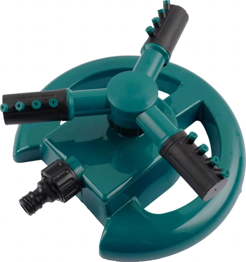 Trójramienna głowica z regulowanymi dyszami