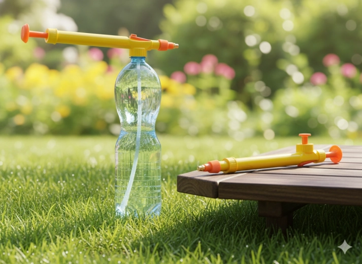 Szybki montaż na butelce PET