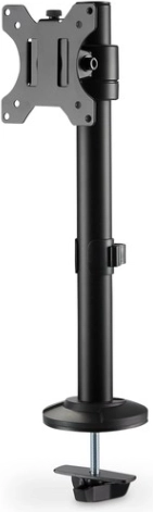 Uchylno-obrotowy uchwyt na monitor 15–32 cale, czarny