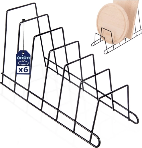 Przejrzyste i pionowe przechowywanie do 6 sztuk