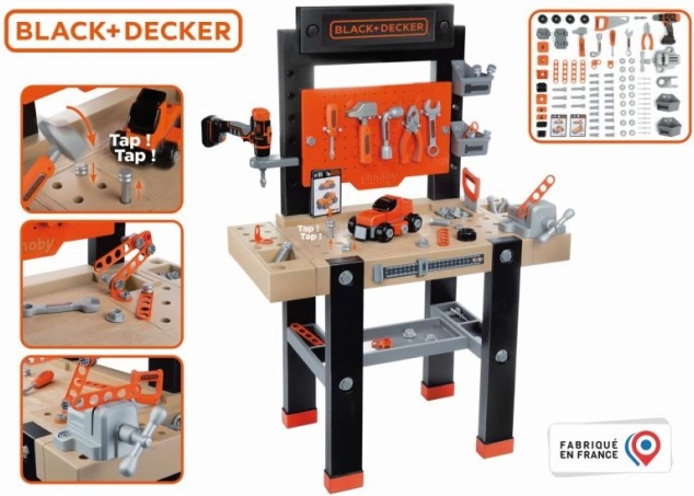 Dziecięcy warsztat BLACK+DECKER Bricolo Center