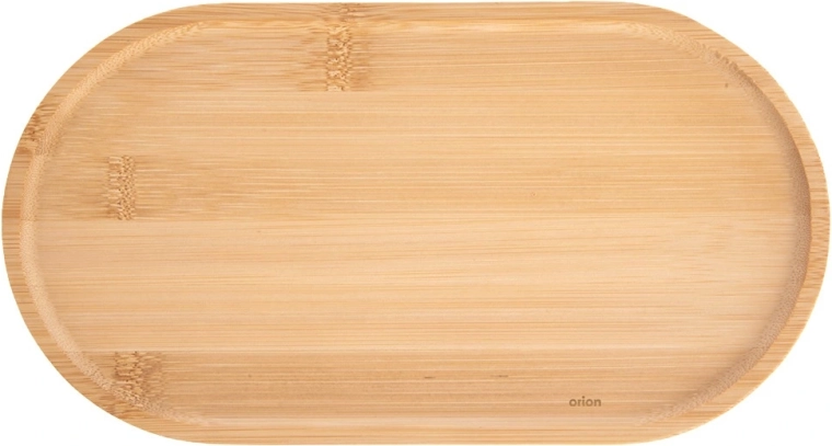 Owalny kształt z podwyższonym rantem