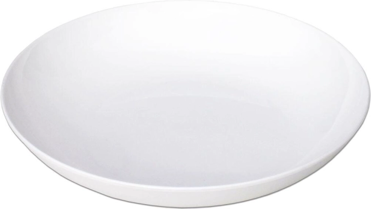 Głęboki plastikowy talerz 20 cm – mix kolorów