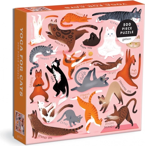 Puzzle Joga dla kotów 500 elementów