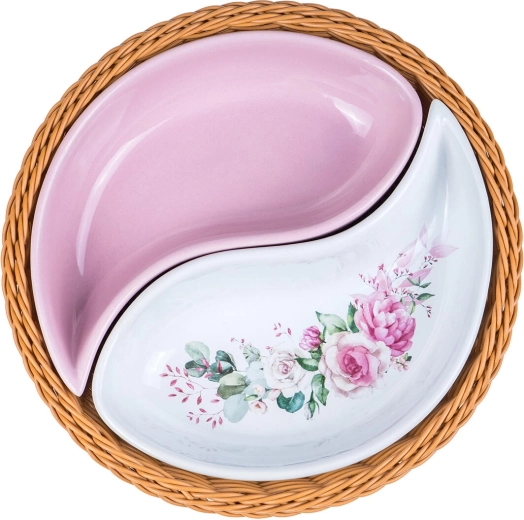 Dwie sekcje dla przejrzystego serwowania