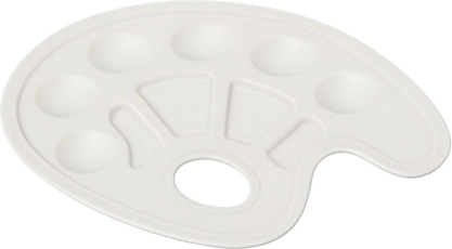 Paleta z przegródkami i ergonomicznym uchwytem