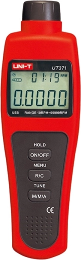 Uni-T UT371 bezkontaktowy laserowy tachometr