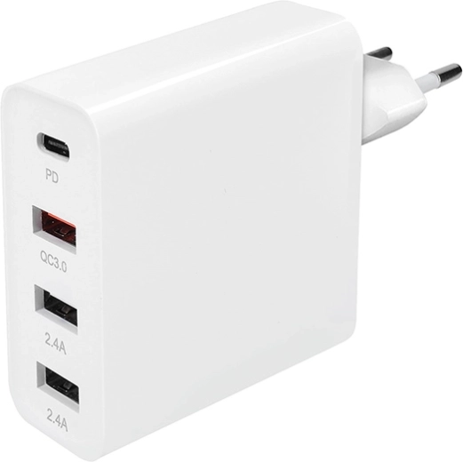 Solight ładowarka 48 W (3× USB-A + 1× USB-C) z QC 3.0 i Power Delivery