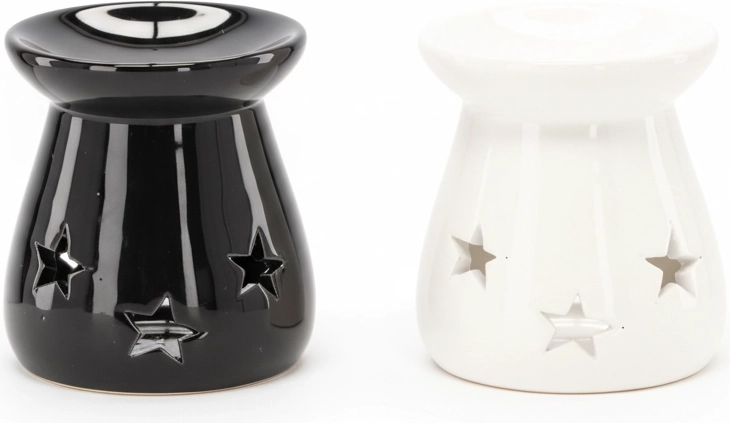 Ceramiczna aromalampka Gwiazdy, mix kolorów 7 × 8 cm