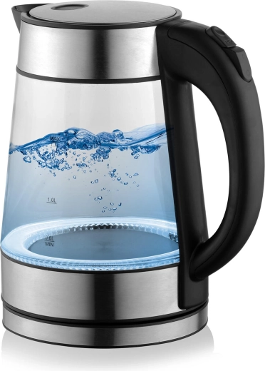 Przezroczyste szkło z podświetleniem LED