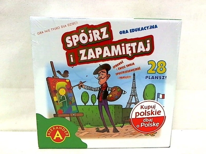 Spójrz i zapamiętaj – gra pamięciowa