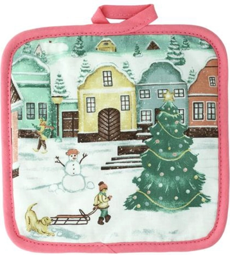 Podkładka pod garnek Wioseczka 17 × 17 cm