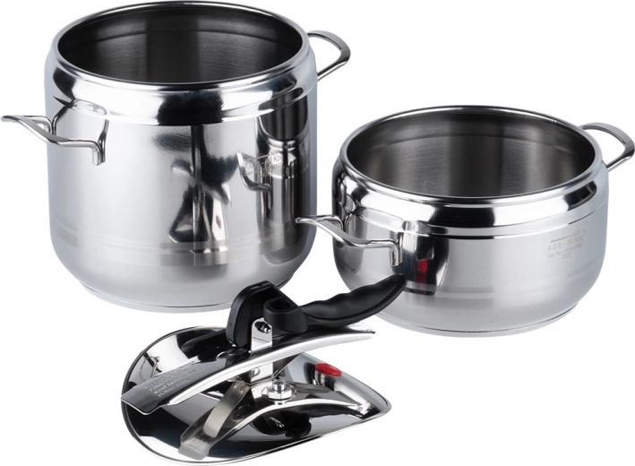 Dwa garnki, jedna inteligentna pokrywa