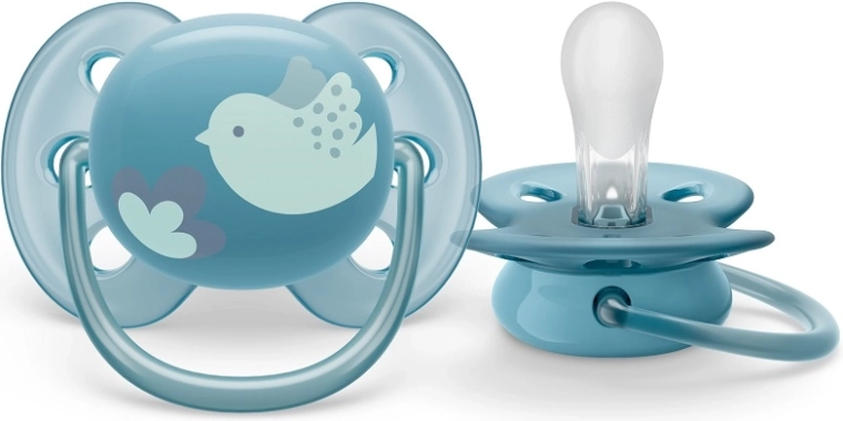 Philips Avent smoczek Ultrasoft Premium 6–18 m, niebieski