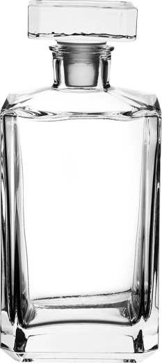 Karafka 0,7 l kwadratowa w pudełku prezentowym