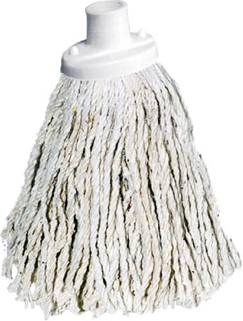 Bawełniana końcówka do mopa MAXI 140 g, gruby gwint 21 cm