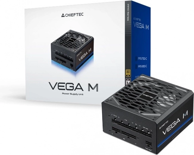 Chieftec Vega M 1000W 80 Plus Gold w pełni modułowy zasilacz