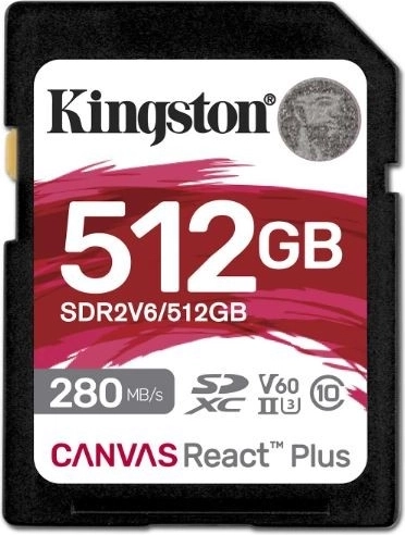 Karta pamięci SD 512GB Canvas React Plus