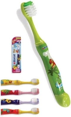 Banat Dino Junior Soft miękka dziecięca szczoteczka do zębów 2–5 lat