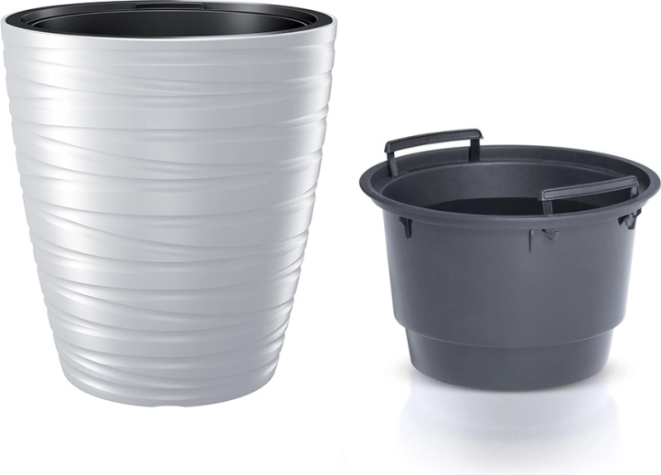 Donica Maze z wkładem 37,5 cm – biała