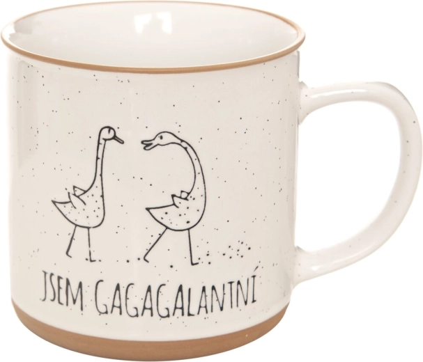 Kubek ceramiczny Statek – gęś 0,53 l