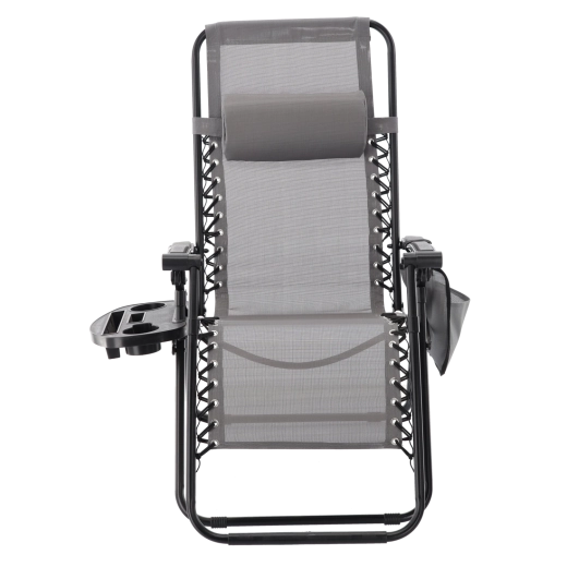 Boczny stolik i kieszeń zawsze pod ręką