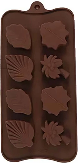 Silikonowa forma liście pomarańczowa 21 × 10,5 × 1,5 cm