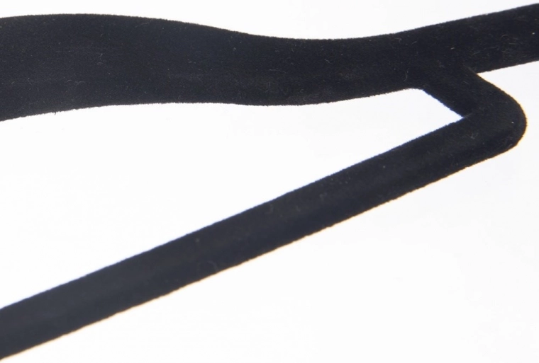 Antypoślizgowa welurowa powierzchnia