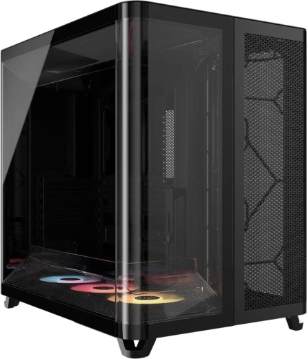 Obudowa komputerowa mid‑tower AIR 5400 RS‑R ARGB, czarna