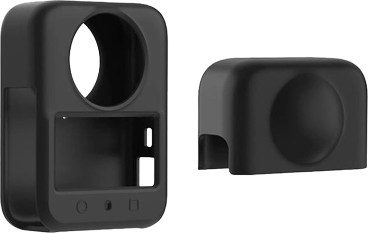 Silikonowe etui ochronne i osłona obiektywu do dji osmo 360 (czarne)