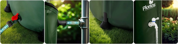 Czysta deszczówka dzięki górnej siatce