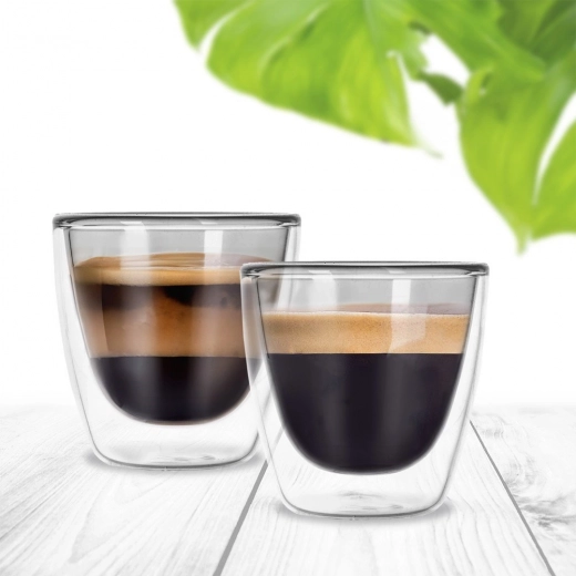 Stylowa prezentacja espresso