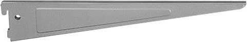 Podwójny wspornik półkowy 470 mm biały