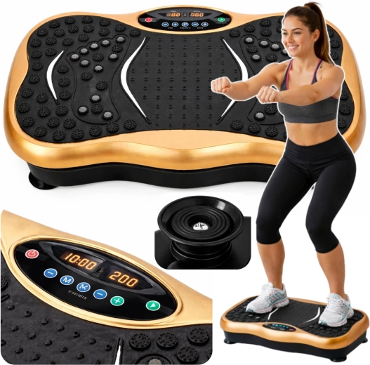 Wibracyjna platforma fitness z głośnikami Bluetooth