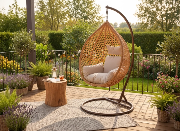 Miękka beżowa poduszka