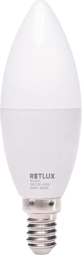 Żarówka LED Retlux świeczka E14 3 W, ciepła biel