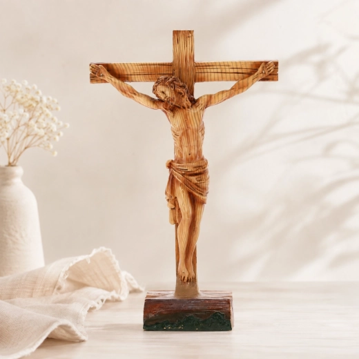 Szczegółowo wykonana figura Jezusa