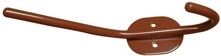 Wieszak Mono 55 × 155 mm brązowy, metalowy, ścienny